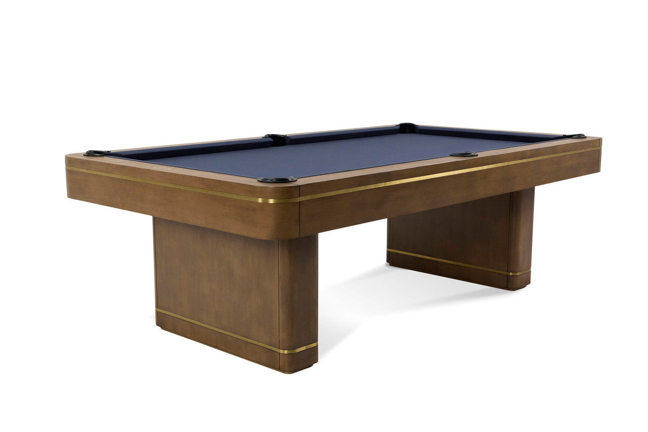 Deco 8' Slate Pool Table in Glazed Maple