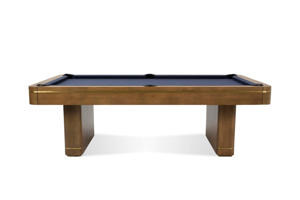 Deco 8' Slate Pool Table in Glazed Maple